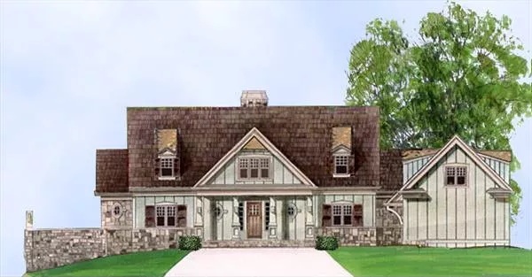 image of cottage house plan 7981